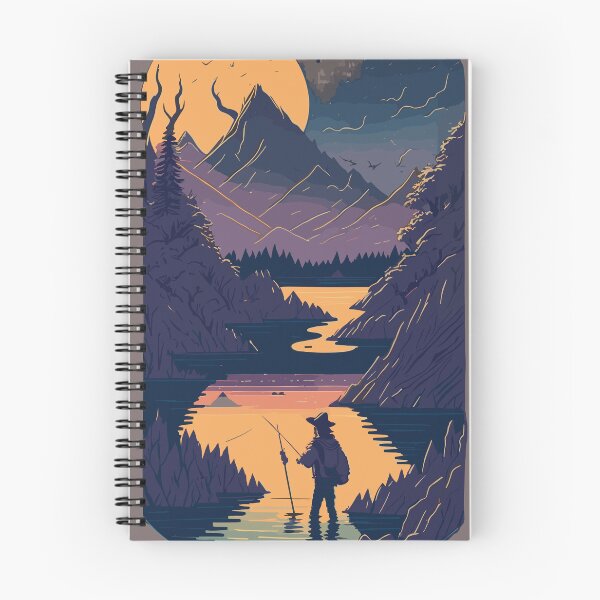 Item preview, Fishing in the lake at the sunset  designed and sold by TheAlmighty1.