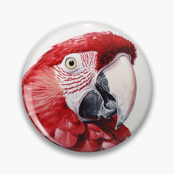 Item preview, Portrait of Red Macaw designed and sold by UrsulaFashion.