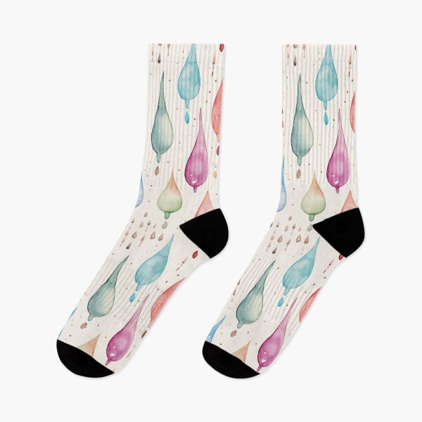 Item preview, Watercolor Drops Pattern designed and sold by AerinDigital.