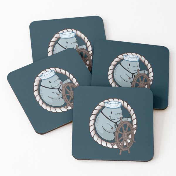 Item preview, Manatee sailor  designed and sold by marieity.