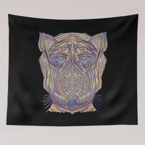 Item preview, Weird abstract animal face designed and sold by DaveDanchuk.