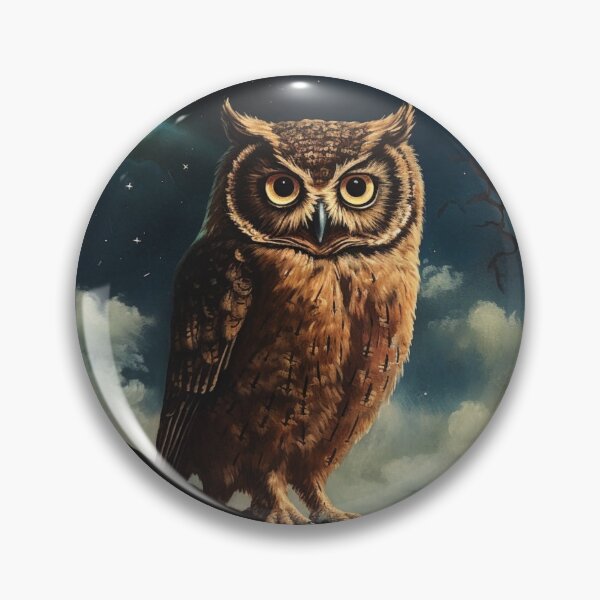 Item preview, Vintage owl designed and sold by LadybellVintage.