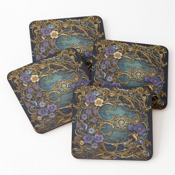 Item preview, Steampunk Flowers and Rusty Clockwork with Dark Background designed and sold by BrandonArtWorld.