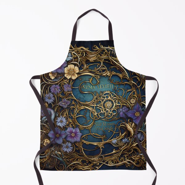 Item preview, Steampunk Flowers and Rusty Clockwork with Dark Background designed and sold by BrandonArtWorld.