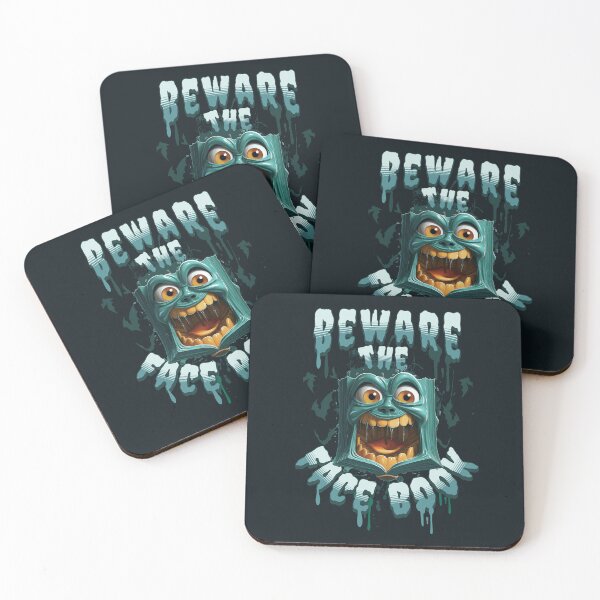 Item preview, Beware the Face Book - Spooky Halloween 2023  designed and sold by Sir Meow Meow.