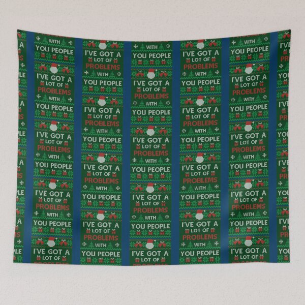 Item preview, Festivus Sweater - I_ve Got A Lot Of Problems With You People - Frank Costanza designed and sold by ebande.