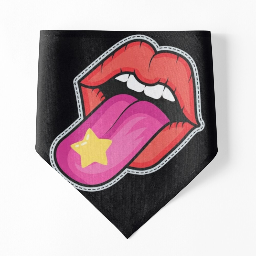 Cool Iron On Patches (only mouth) Magnet for Sale by KGSM