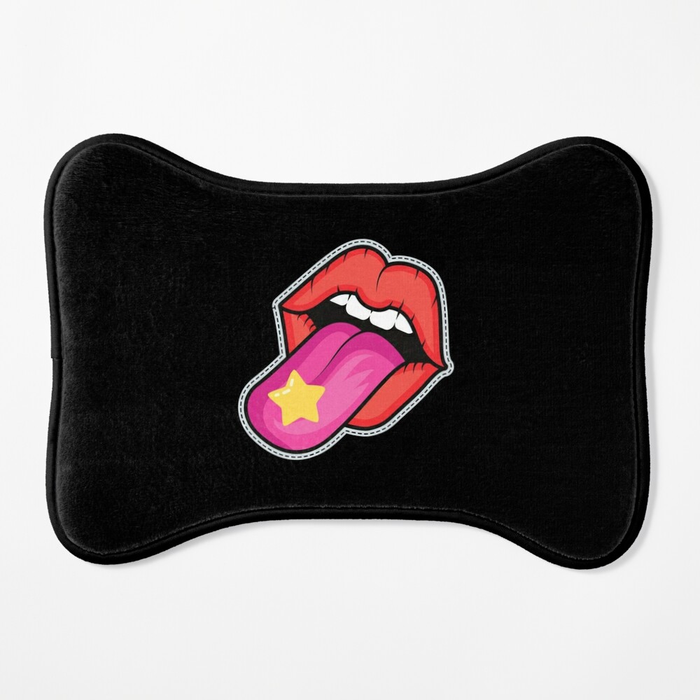 Cool Iron On Patches (only mouth) Magnet for Sale by KGSM