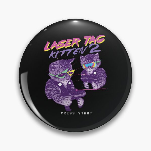 Item preview, laser tag kitten  designed and sold by ElvaFranecki.
