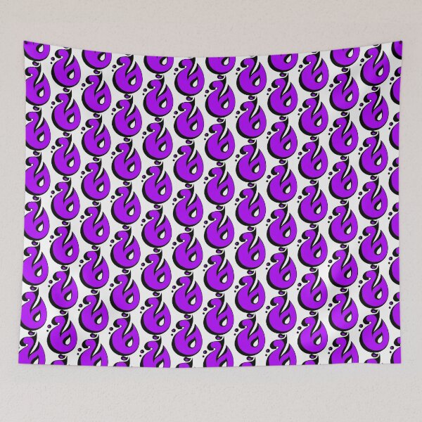 Item preview, Luck / حظ Arabic calligraphy tribal tattoo - violet designed and sold by Jezunya.