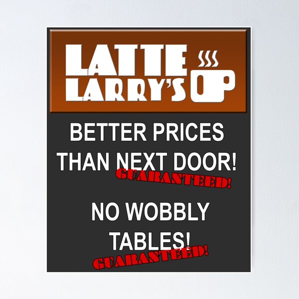 Item preview, Latte Larry_s Spite Shop   designed and sold by ebande.