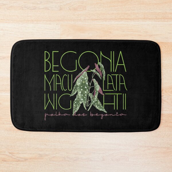 Item preview, Begonia Maculata Botanical Plant Lover designed and sold by TypesetStudio.