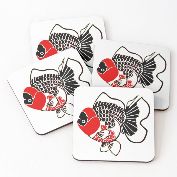 Item preview, Oranda Tri Color Goldfish Logo 9 designed and sold by Nosnah.