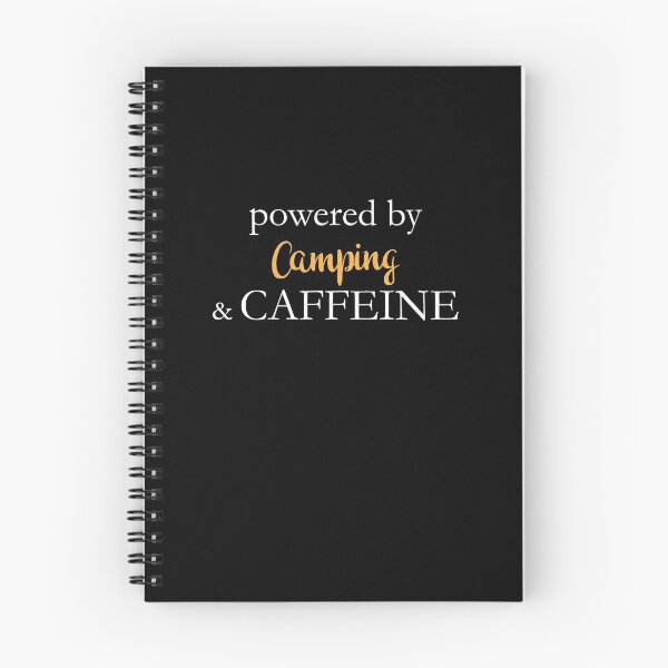 Item preview, Powered By Camping And Caffeine designed and sold by theredteacup.