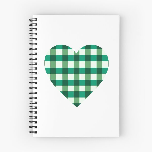 Item preview, Copy of Green and Black Plaid Heart designed and sold by Allie Rockhill.