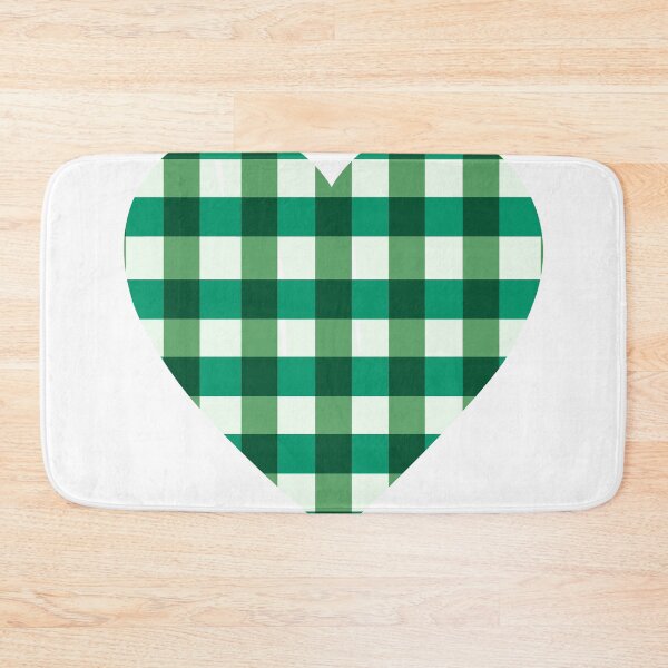 Item preview, Copy of Green and Black Plaid Heart designed and sold by Allie Rockhill.
