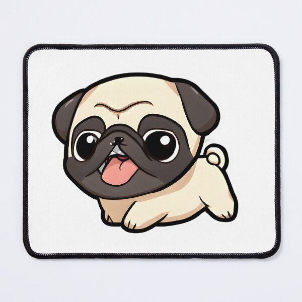 Item preview, Chibi Pug designed and sold by City0fDreams.