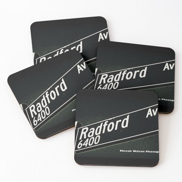 Item preview, Radford Avenue, Los Angeles, California designed and sold by The Street Sign Store.