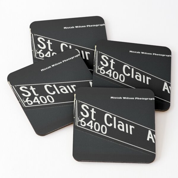 Artikelvorschau, St. Clair Avenue, Los Angeles, Kalifornien entworfen und verkauft von The Street Sign Store.