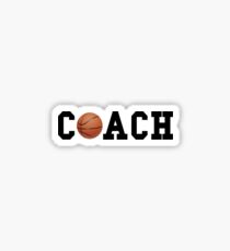 Basketball Coach Sticker