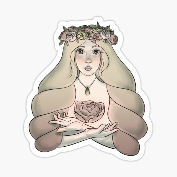The Maiden of Goats Sticker