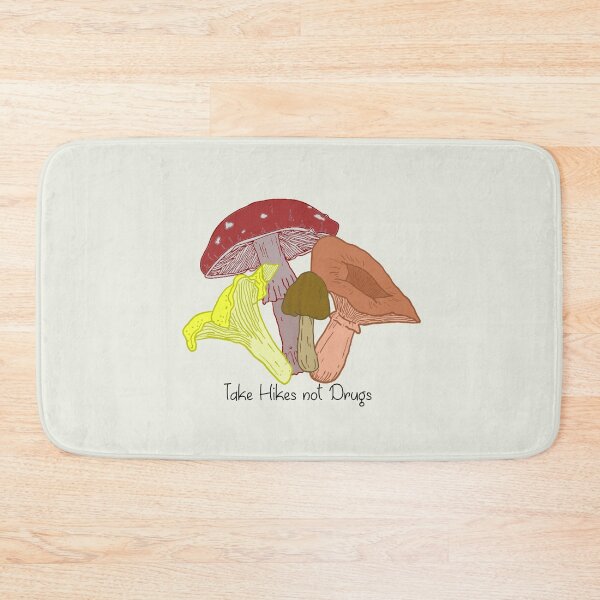 Item preview, Take Hikes not Drugs Mushrooms designed and sold by Lil-Bit-Batty.