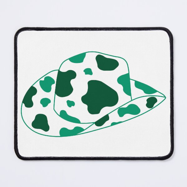 Item preview, Light Green and Dark Green Cowboyhat designed and sold by Allie Rockhill.