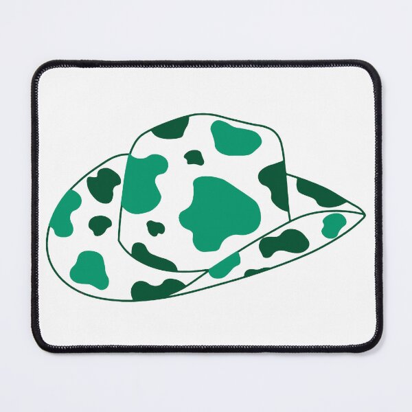 Item preview, Dark Green and Light Green Cowboyhat designed and sold by Allie Rockhill.