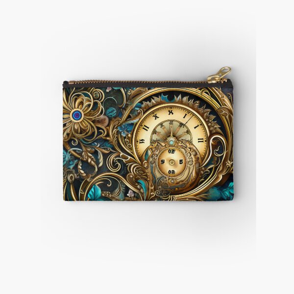 Item preview, Steampunk Flowers and Rusty Clockwork with Dark Background designed and sold by BrandonArtWorld.