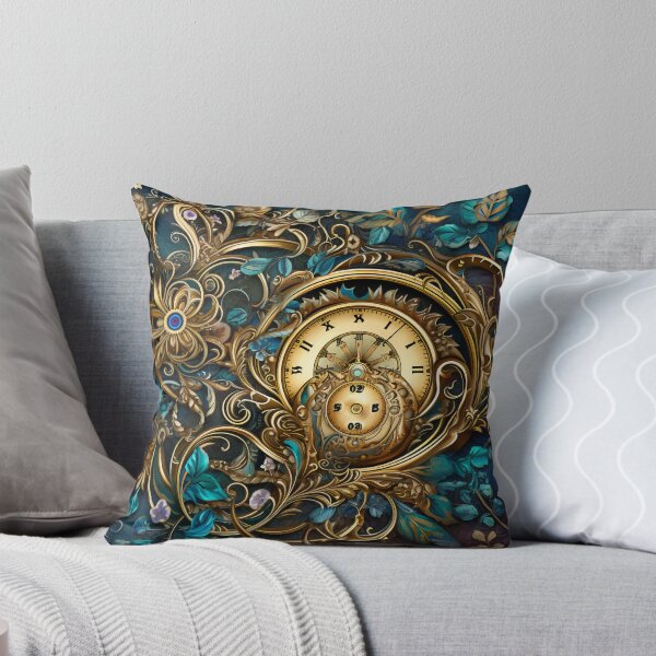 Item preview, Steampunk Flowers and Rusty Clockwork with Dark Background designed and sold by BrandonArtWorld.