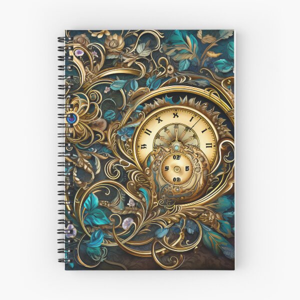 Item preview, Steampunk Flowers and Rusty Clockwork with Dark Background designed and sold by BrandonArtWorld.
