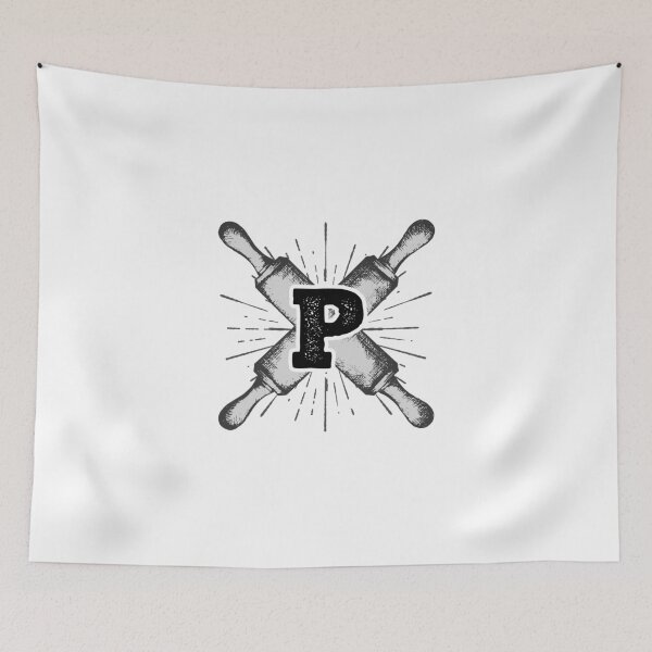 Item preview, Monogram P Baker Rolling Pins designed and sold by simplymonogram.