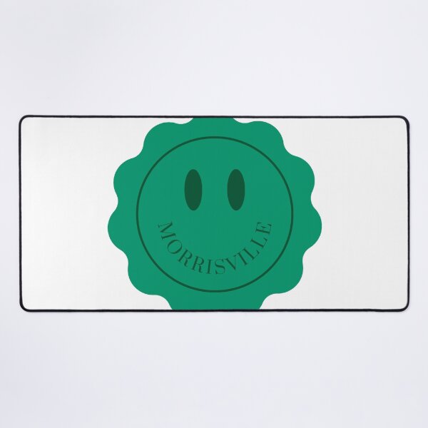 Item preview, Morrisville Smiley Face Light Green designed and sold by Allie Rockhill.