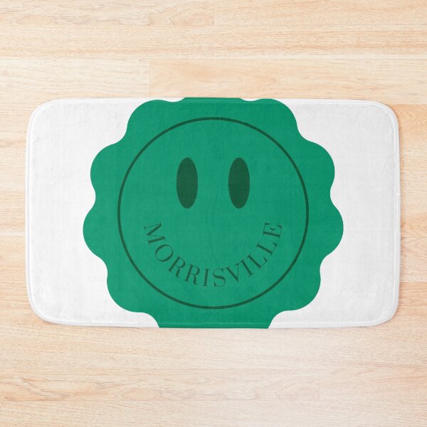 Item preview, Morrisville Smiley Face Light Green designed and sold by Allie Rockhill.