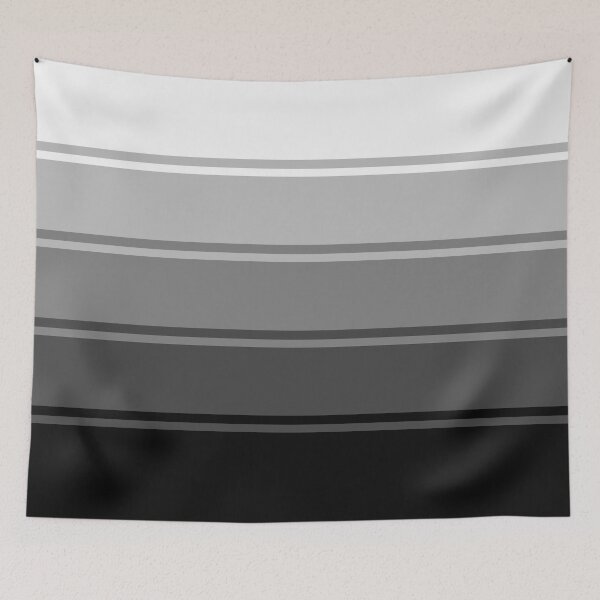 Item preview, Ombre Gradient Lines (Black to White) designed and sold by MaidenofIron157.