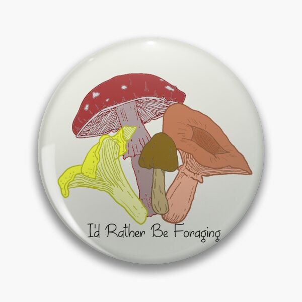 Item preview, I'd Rather be Foraging Mushrooms designed and sold by Lil-Bit-Batty.