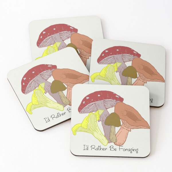 Item preview, I'd Rather be Foraging Mushrooms designed and sold by Lil-Bit-Batty.
