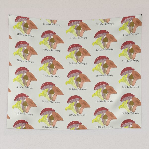 Item preview, I'd Rather be Foraging Mushrooms designed and sold by Lil-Bit-Batty.