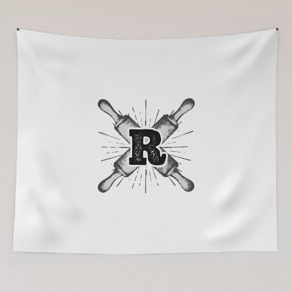 Item preview, Monogram R Baker Rolling Pins designed and sold by simplymonogram.