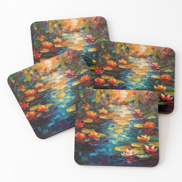 Item preview, Digital Art: Oil Painting Pictures in the Digital World water lily designed and sold by artyfull.