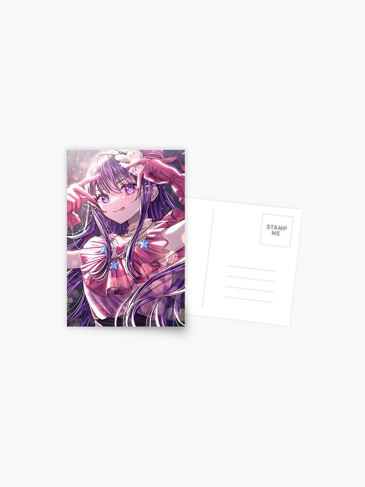 Ai Hoshino Oshi no Ko Anime girl Trending Greeting Card for Sale by  Spacefoxart