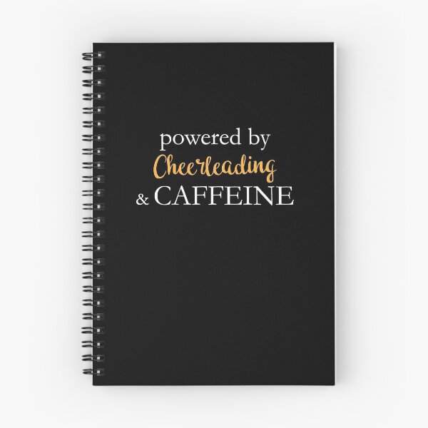 Item preview, Powered By Cheerleading And Caffeine designed and sold by theredteacup.
