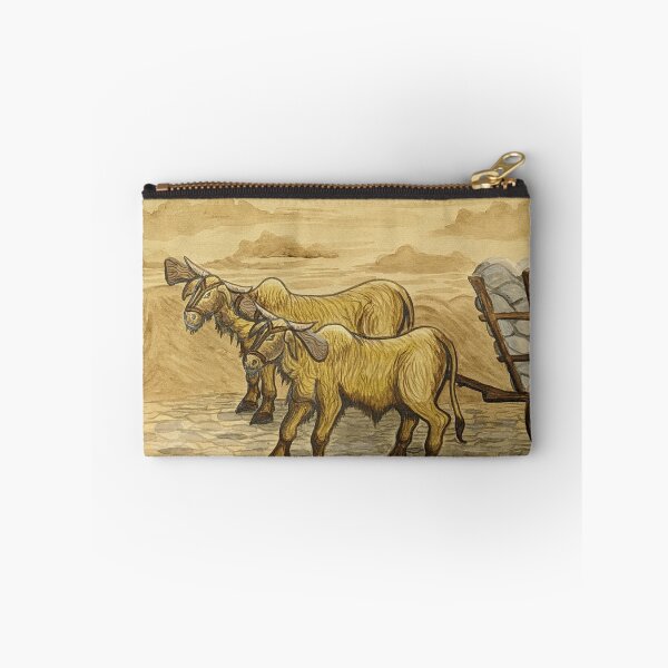 Item preview, Yoke of oxen pulling a load designed and sold by Matt Starr Fine Art .