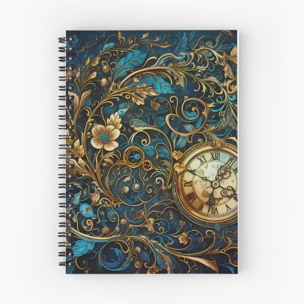 Item preview, Steampunk Flowers and Rusty Clockwork with Dark Background designed and sold by BrandonArtWorld.