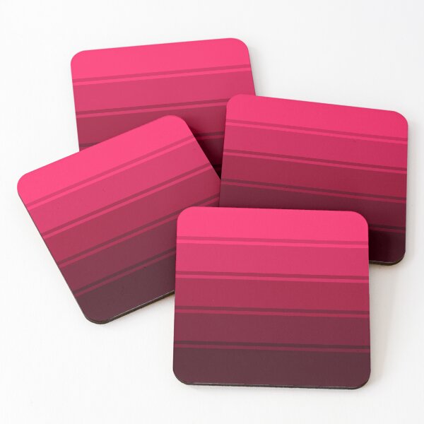 Item preview, Ombre Gradient Lines (Dark Pink to Pink, Take 1) designed and sold by MaidenofIron157.