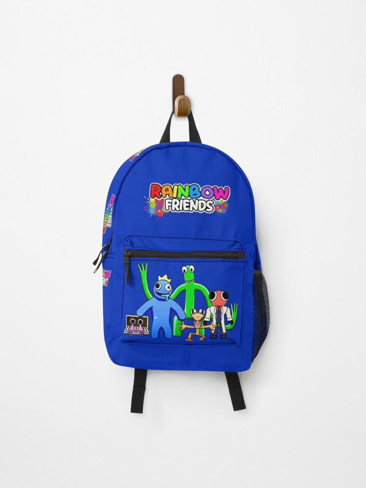 Blue Rainbow Friends. Blue Roblox Rainbow Friends Characters, roblox, video  game. Halloween Backpack for Sale by Mycutedesings-1