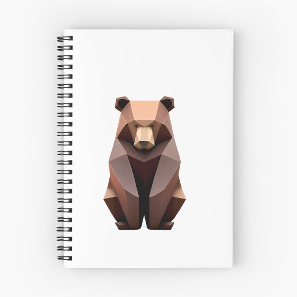 Item preview, Brown Bear Aesthetic Geometric designed and sold by MinimalistHaven.