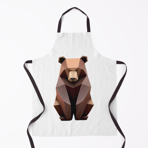 Item preview, Brown Bear Aesthetic Geometric designed and sold by MinimalistHaven.