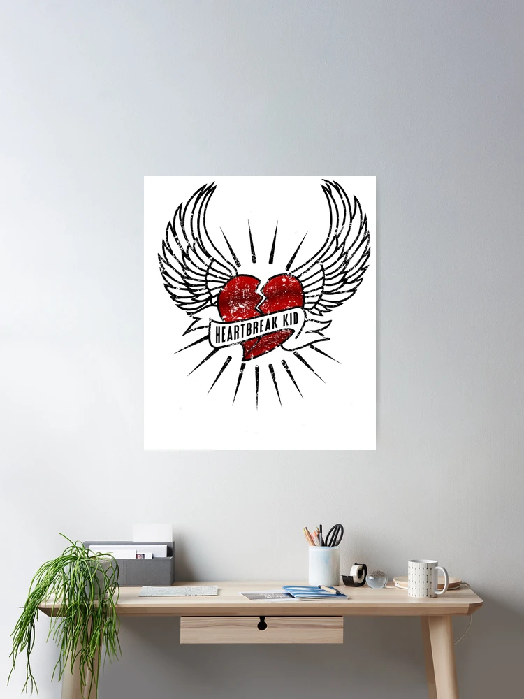 heartbreak kid - distressed vintage look