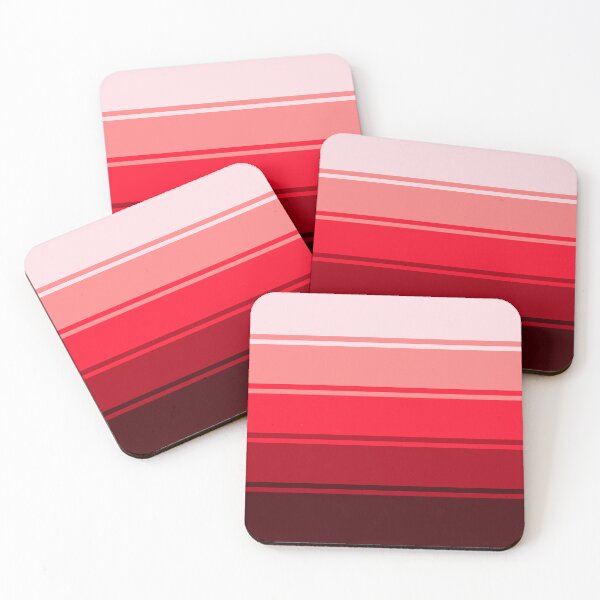 Item preview, Ombre Gradient Lines (Dark Pink to White, Take 2) designed and sold by MaidenofIron157.